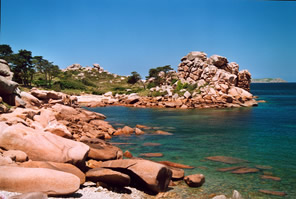 pink granite coast, Brittany